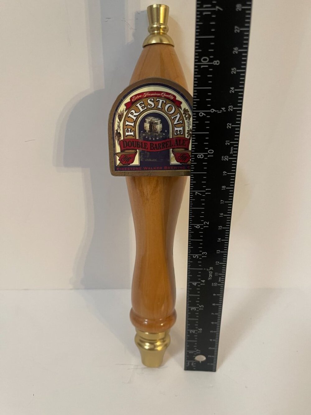 Firestone Walker DBA Double Barrel Ale Beer Tap Handle Breweriana - Picture 6 of 7